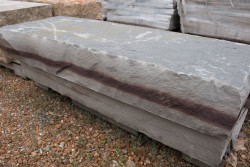 CiFCO Collinsville, IL Materials - Machine Cut Stone - old blue rust steps